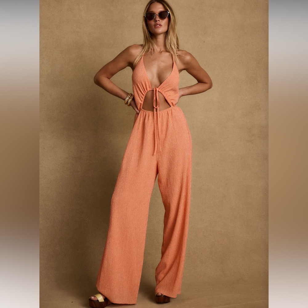 12th Tribe Orange Jumpsuit
